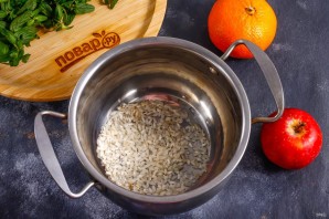 Фруктовый суп с рисом