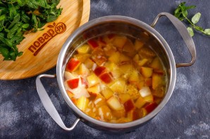 Фруктовый суп с рисом