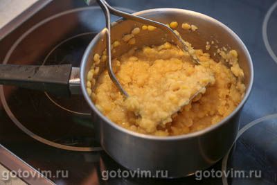 Гороховое пюре с квашеной капустой по-польски Гороховое пюре с квашеной капустой по-польски