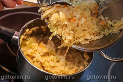Гороховое пюре с квашеной капустой по-польски Гороховое пюре с квашеной капустой по-польски