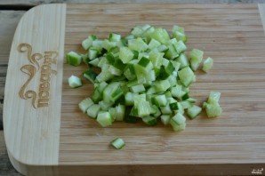 Холодный суп на кефире