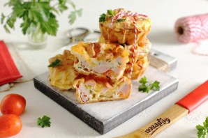 Яичные кексы