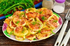 Кабачок под шубой