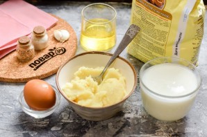 Картофельные оладьи на кефире Картофельные оладьи на кефире