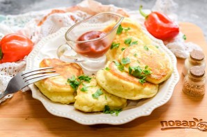 Картофельные оладьи на кефире Картофельные оладьи на кефире