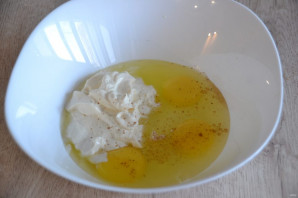 Киш с индейкой и брокколи