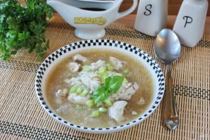 Китайский рисовый суп