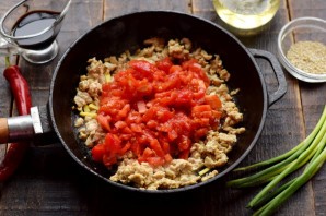 Китайский суп с яйцом