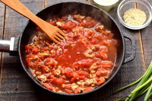 Китайский суп с яйцом