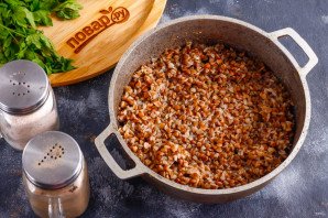 Колбаса из гречки и куриной печени