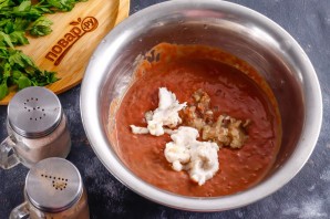 Колбаса из гречки и куриной печени