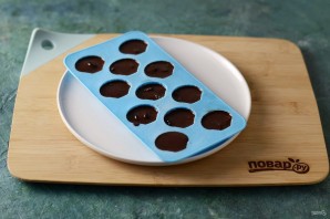 Конфеты из горького шоколада