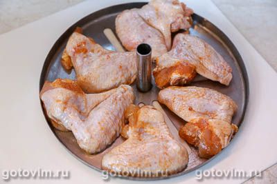 Копчение куриных крылышек Копчение куриных крылышек