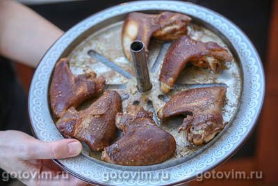 Копчение куриных крылышек Копчение куриных крылышек