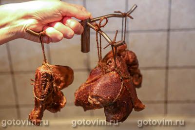 Копченые куриные окорочка Копченые куриные окорочка