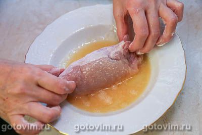 Котлета по-гомельски из курицы