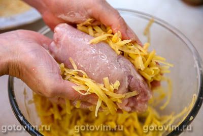 Котлета по-гомельски из курицы