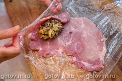 Котлета по-гомельски из курицы