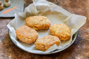 Котлеты из индейки с картошкой Котлеты из индейки с картошкой