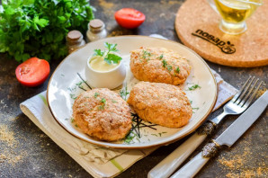 Котлеты из индейки с картошкой Котлеты из индейки с картошкой