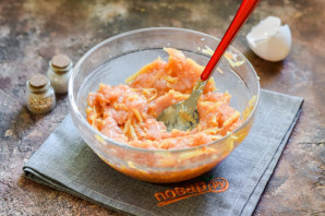 Котлеты из индейки с картошкой Котлеты из индейки с картошкой