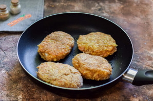 Котлеты из индейки с картошкой Котлеты из индейки с картошкой