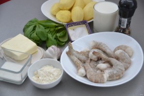 Креветки по-французски