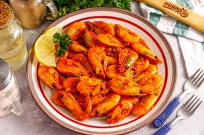 Креветки по-индийски