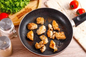 Курица в лаваше