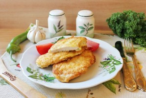 Куриное филе в белковом кляре