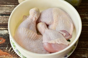 Куриные окорочка в пароварке