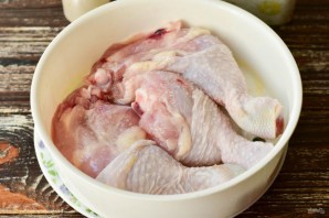 Куриные окорочка в пароварке