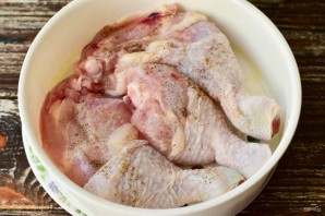 Куриные окорочка в пароварке