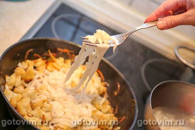 Лапша рамен с цветной капустой Лапша рамен с цветной капустой