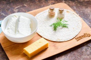 Лаваш с творогом и сыром Лаваш с творогом и сыром