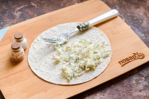 Лаваш с творогом и сыром Лаваш с творогом и сыром