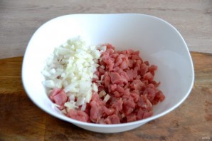 Лезгинский пирог с мясом и картофелем