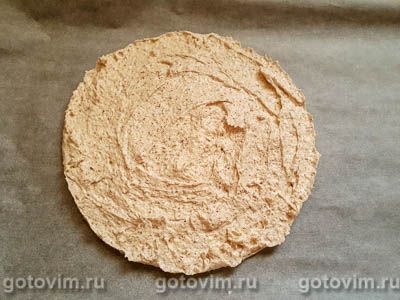 Миндальный торт с заварным кремом