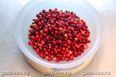 Морс клюквенный с корицей и бадьяном Морс клюквенный с корицей и бадьяном