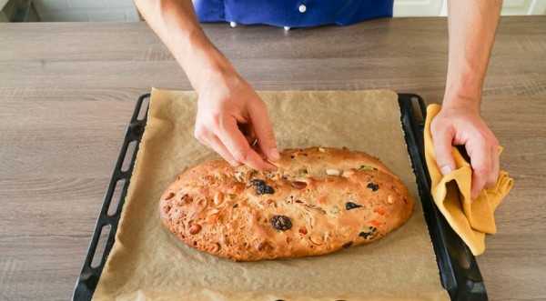 Немецкий рождественский штоллен, пошаговый рецепт с фото