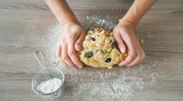 Немецкий рождественский штоллен, пошаговый рецепт с фото