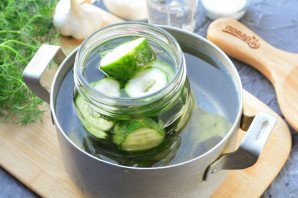 Огурцы кружками на зиму