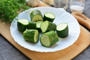 Огурцы кружками на зиму