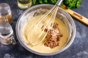 Оладьи из рыбных консервов