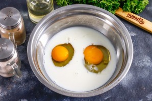 Оладьи из рыбных консервов