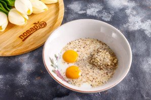 Ореховый пудинг