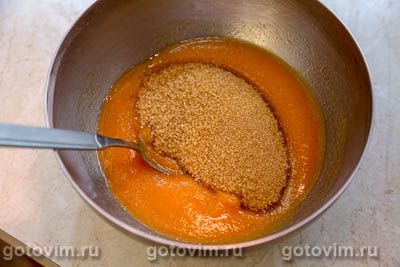 Отрывной тыквенный пирог с корицей и сладкой глазурь