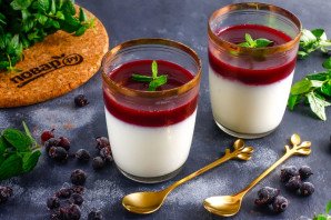 Панна котта без сливок