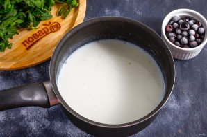 Панна котта без сливок