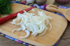 Печень куриная под сыром в духовке